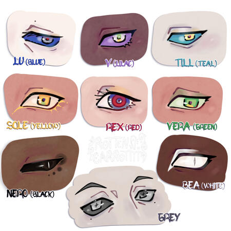 Stylized Eyes